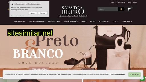sapatoretro.com.br alternative sites