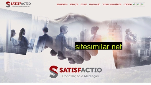 satisfactio.com.br alternative sites