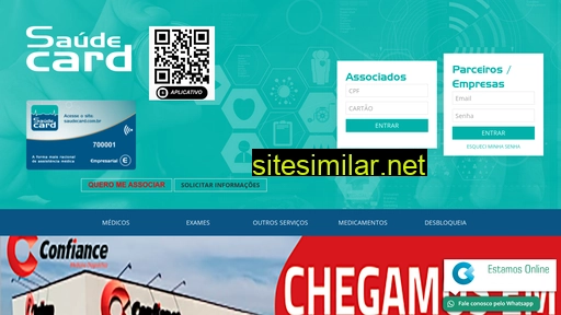saudecard.com.br alternative sites
