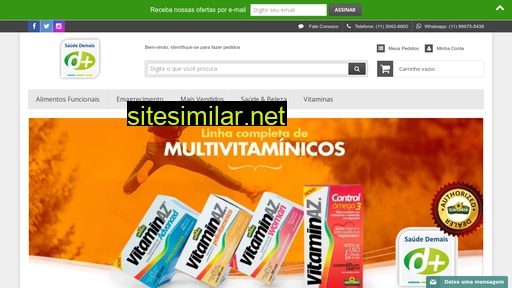 saudedemais.net.br alternative sites
