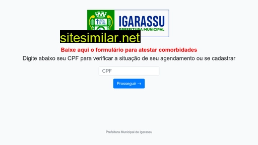 saudeigarassu.com.br alternative sites