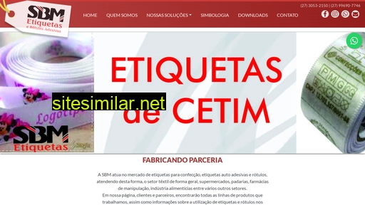 sbmetiquetas.com.br alternative sites