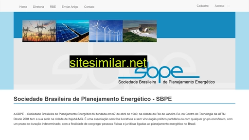 sbpe.org.br alternative sites