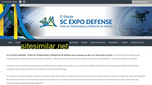 scexpodefense.com.br alternative sites