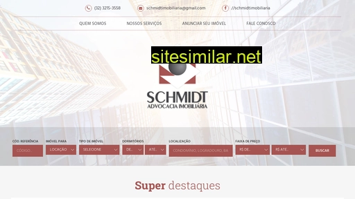 schmidtimobiliaria.com.br alternative sites