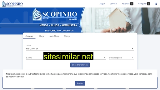scopinhoimoveis.com.br alternative sites