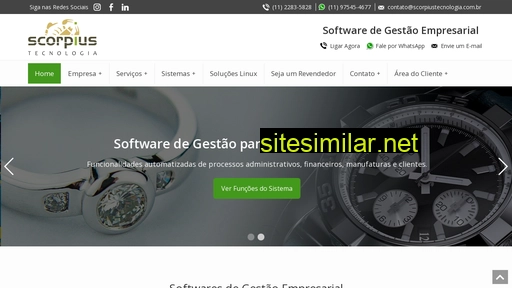 scorpiustecnologia.com.br alternative sites