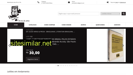 sebonascanelasleiloes.com.br alternative sites