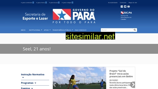 seel.pa.gov.br alternative sites