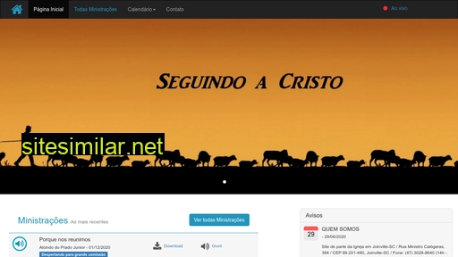 seguindoacristo.com.br alternative sites