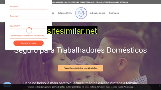 seguroparadomesticos.com.br alternative sites