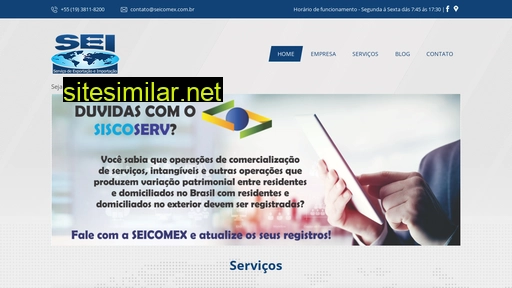 seicomex.com.br alternative sites