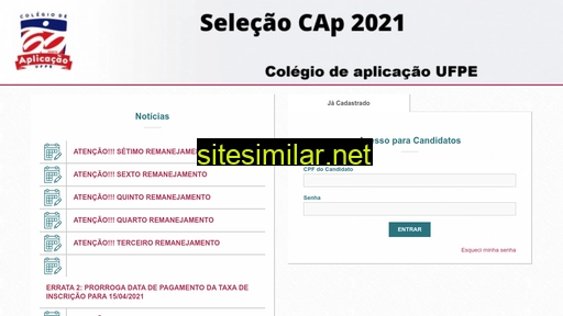 selecaocap.com.br alternative sites