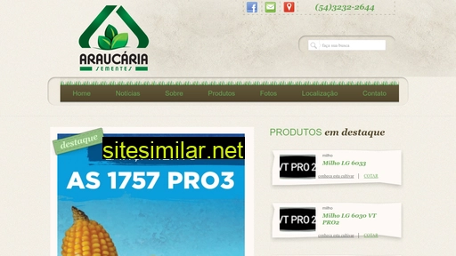 sementesaraucaria.com.br alternative sites