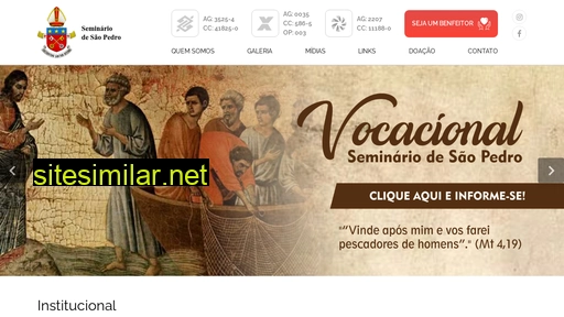 seminariosaopedro.org.br alternative sites