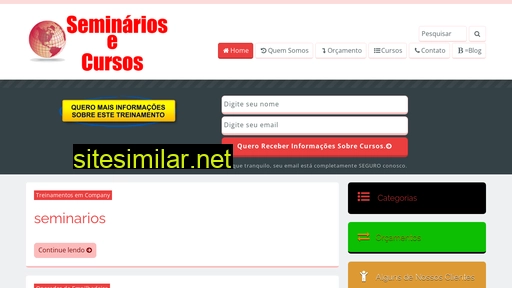 seminariosecursos.com.br alternative sites