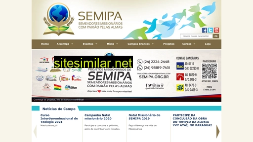 semipa.org.br alternative sites