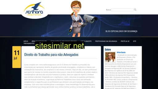 senhoraseguranca.com.br alternative sites