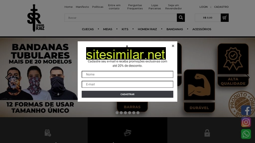 senhorraiz.com.br alternative sites