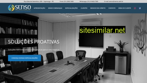 senso.adv.br alternative sites