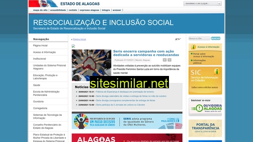 seris.al.gov.br alternative sites