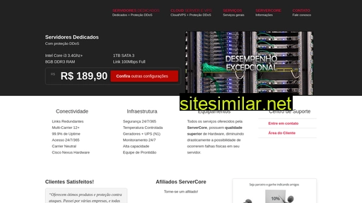 servercore.com.br alternative sites