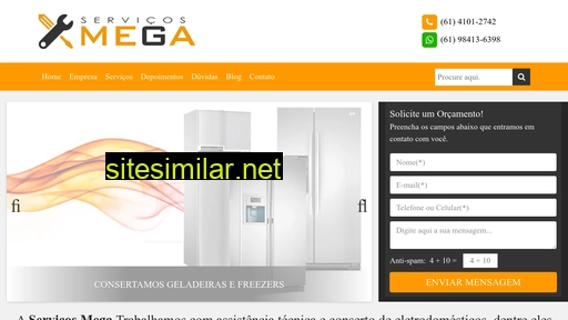 servicosmega.com.br alternative sites