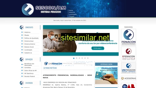 sesconam.org.br alternative sites