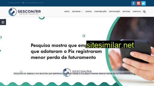 sesconrr.org.br alternative sites