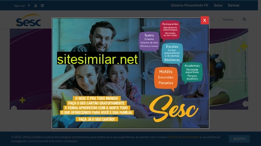 sescpe.org.br alternative sites