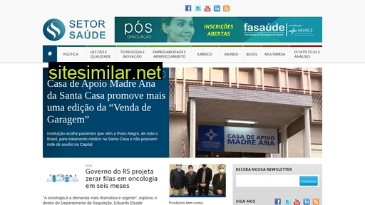 setorsaude.com.br alternative sites