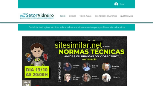 setorvidreiro.com.br alternative sites