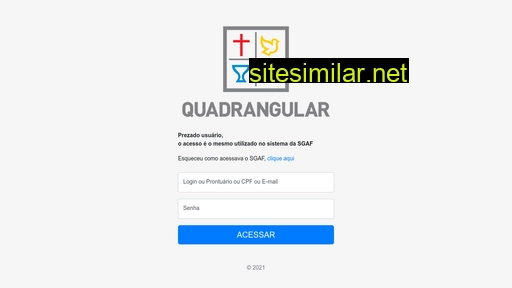 sgaf.adm.br alternative sites