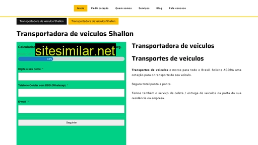 shallontransportes.com.br alternative sites