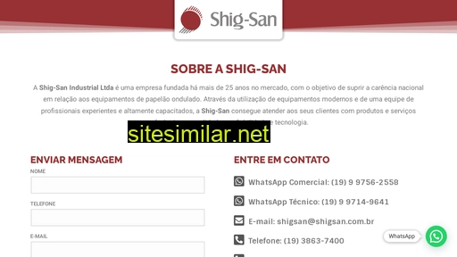 shigsan.com.br alternative sites