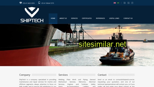 shiptech.com.br alternative sites