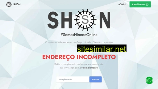 shon.com.br alternative sites