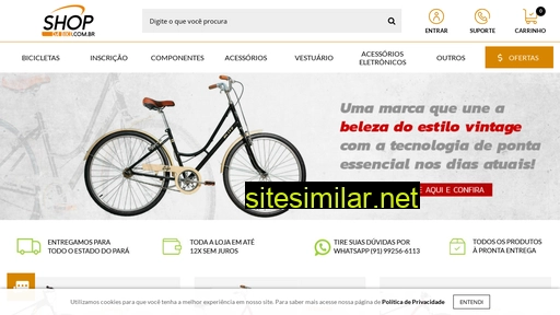 shopdabike.com.br alternative sites