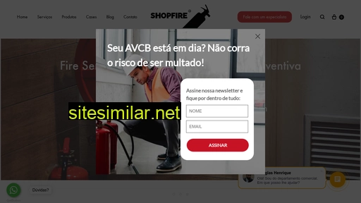 shopfire.com.br alternative sites