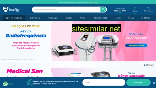 shopfisio.com.br alternative sites