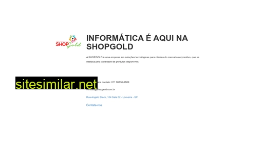 shopgold.com.br alternative sites
