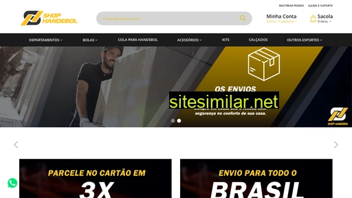 shophandebol.com.br alternative sites