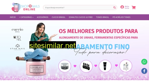 shopnailsonline.com.br alternative sites