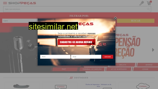 shoppecas.com.br alternative sites