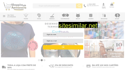 shoppingdoartesanato.com.br alternative sites