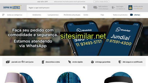 shoppingdoslustres.com.br alternative sites