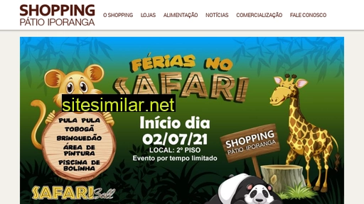 shoppingpatioiporanga.com.br alternative sites