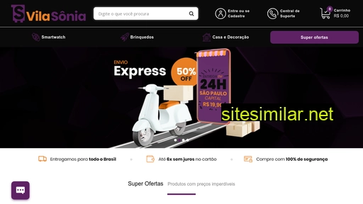 shoppingvilasonia.com.br alternative sites