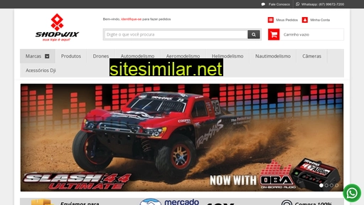 shopwix.com.br alternative sites