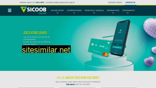 sicoobcecref.coop.br alternative sites